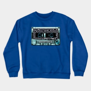 Plaid Cassette Crewneck Sweatshirt